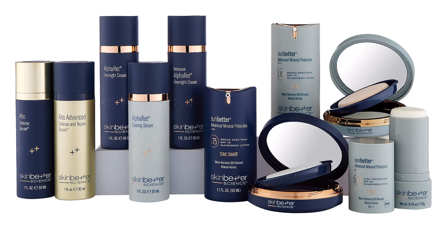 The SkinBetter Science product collection