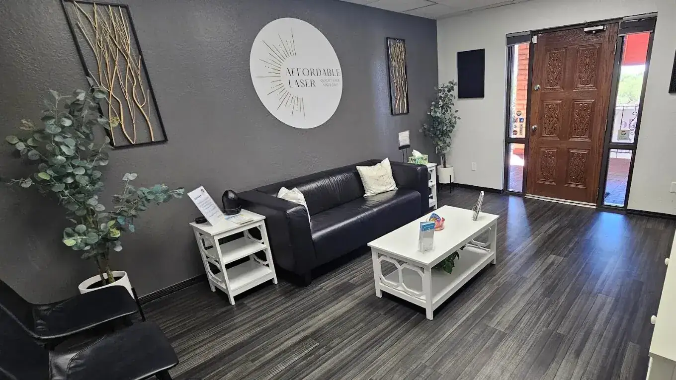 Interior of the Affordable Laser clinic in Tucson